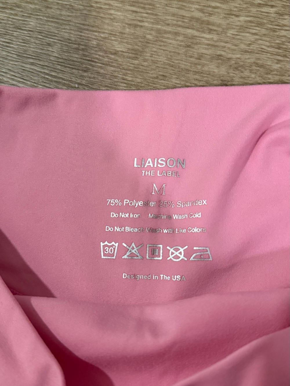 Liaison the label petal pink bridge shorts - Picture 3 of 7